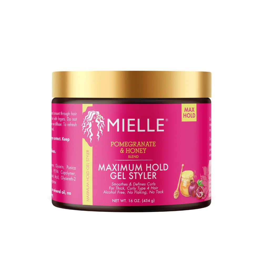 Mielle - Pomegranate & Honey Maximum Hold Gel Styler (16oz)