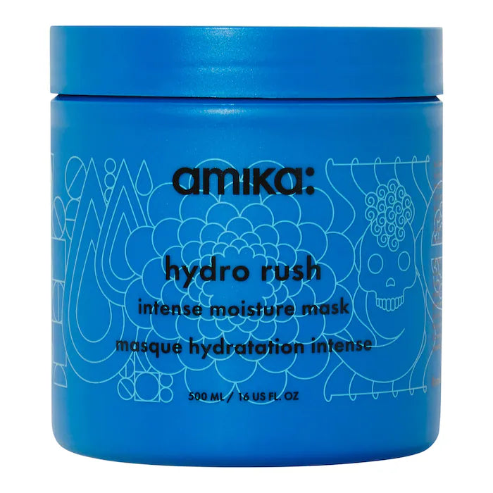 Amika - Hydro Rush Intense Moisture Hair Mask with Hyaluronic Acid (500ml)