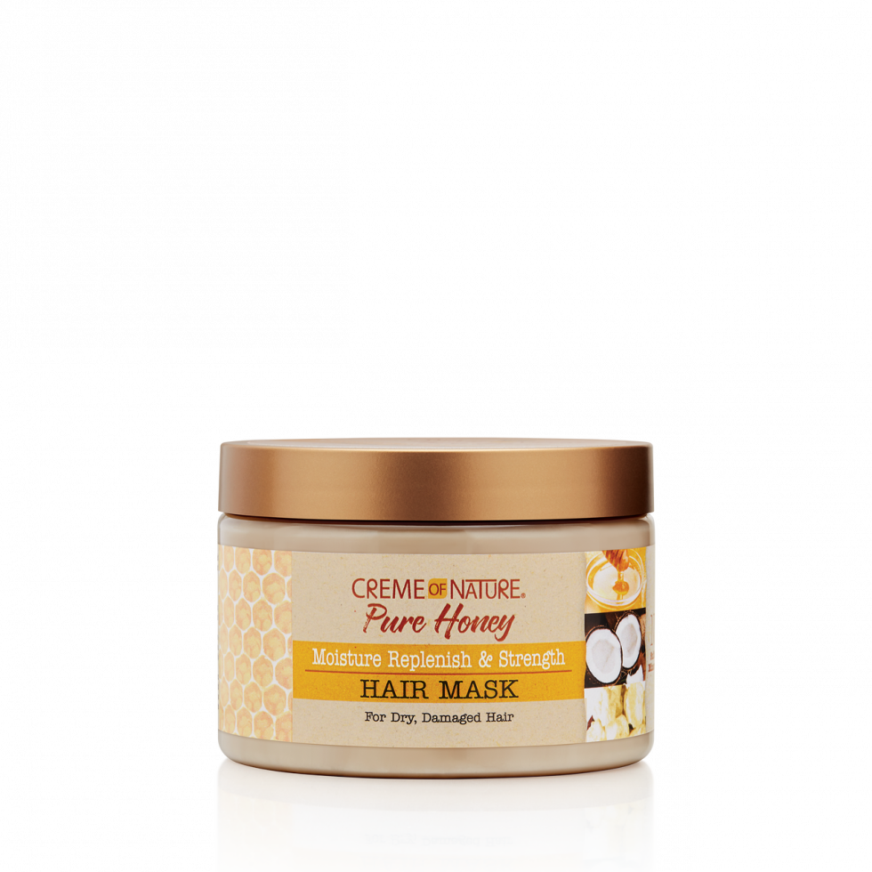 CREME OF NATURE -Pure Honey Deep Hydrating & Strengthening Mask (11.5oz)