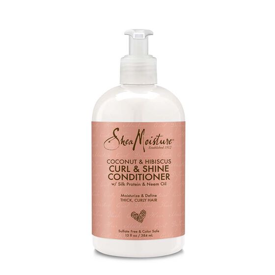 SHEA MOISTURE - Coconut & Hibiscus Curl & Shine Conditioner (13oz) Beauty Braids & Beyond Supply Store