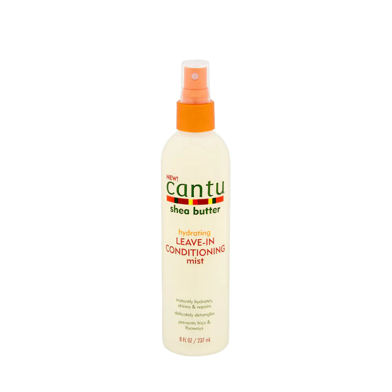 CANTU- SHEA BUTTER - HYDRATING LEAVE-IN CONDITIONING MIST (8OZ) Beauty Braids and Beyond