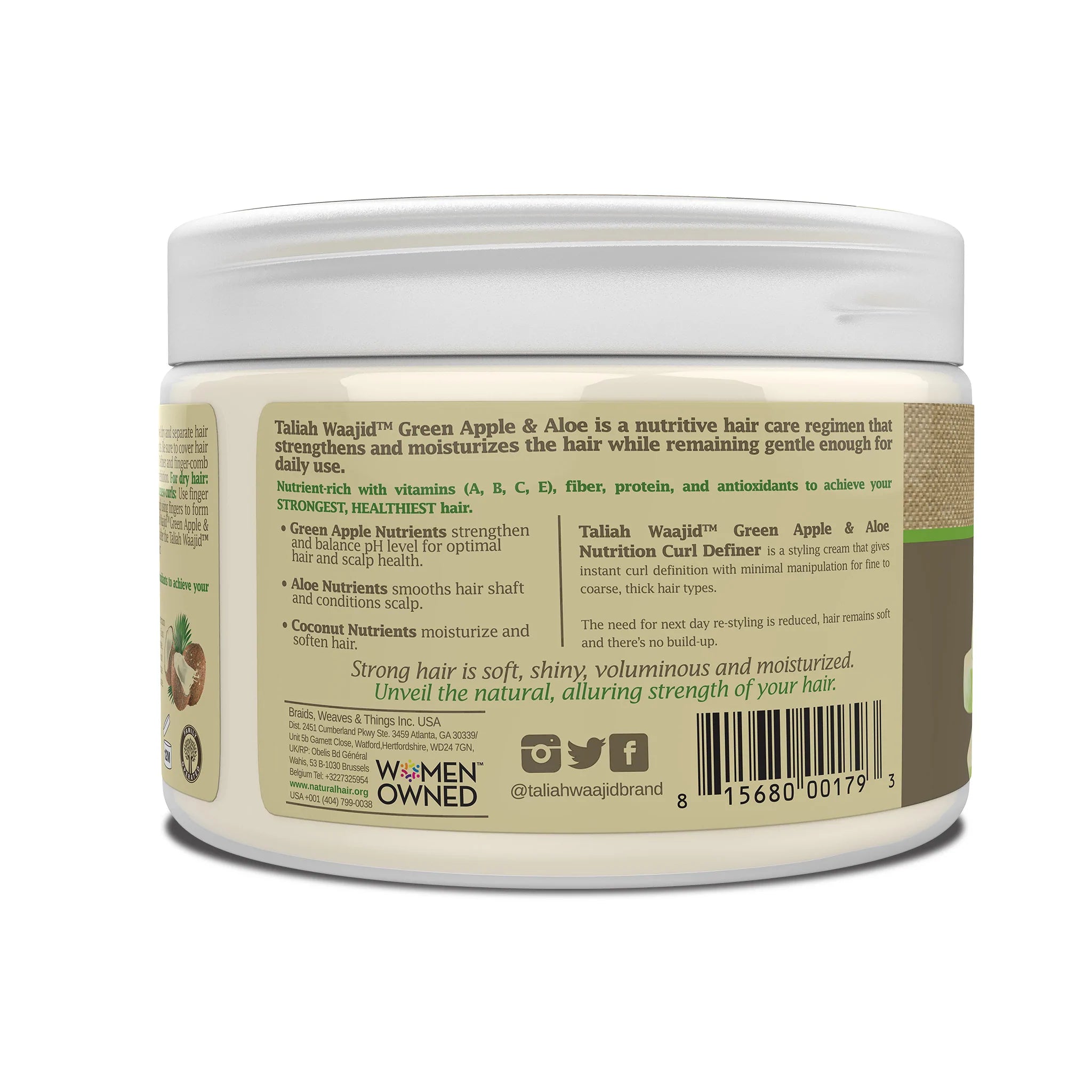 TALIAH WAAJID -  Apple and Aloe Curl Definer (12oz)