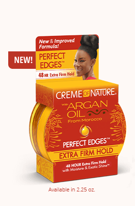 CREME OF NATURE Argan Oil Perfect Edges (2.25oz) - Extra Hold
