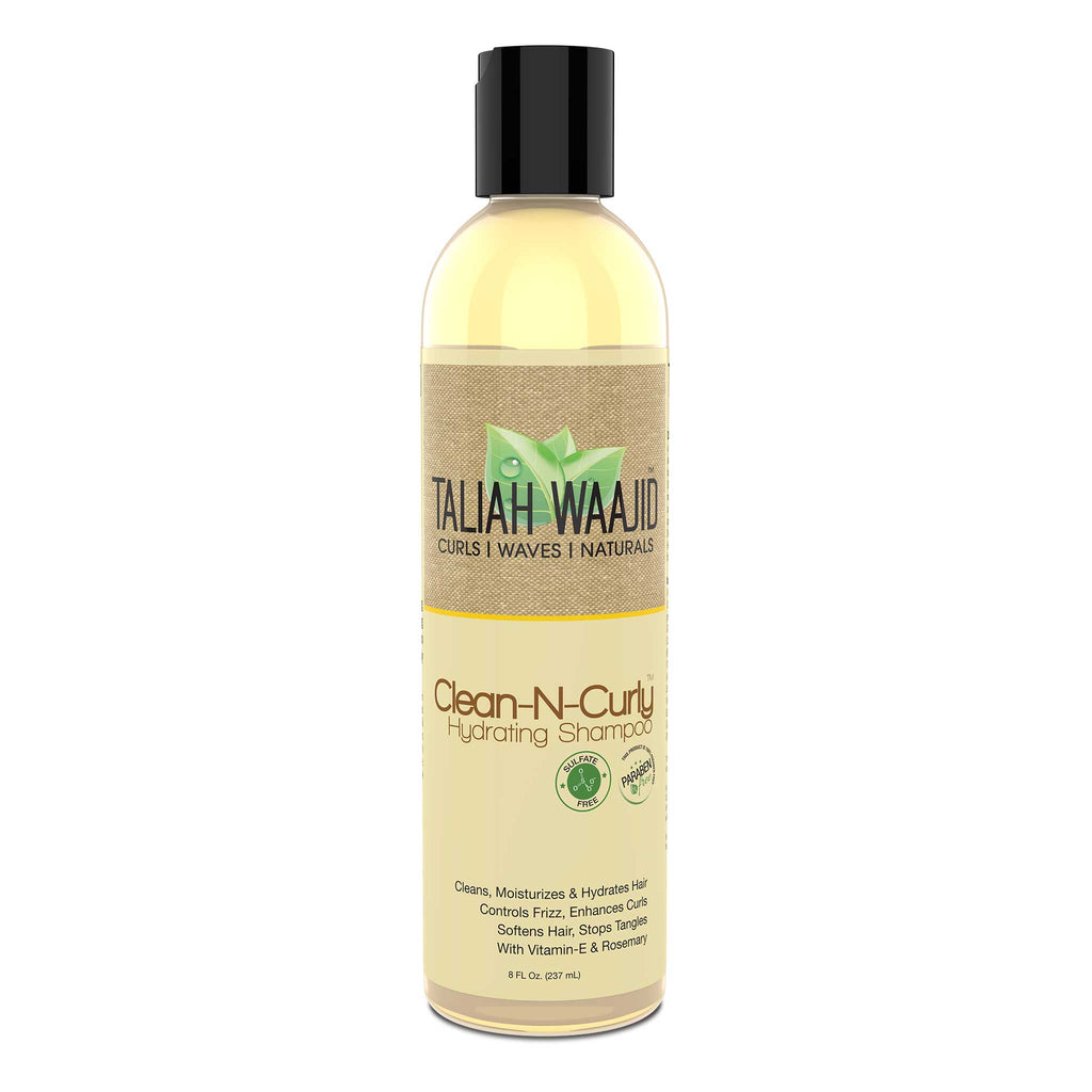 TALIAH WAAJID - Clean-N-Curly Hydrating Shampoo (8oz) Beauty Braids & Beyond Beauty Supply