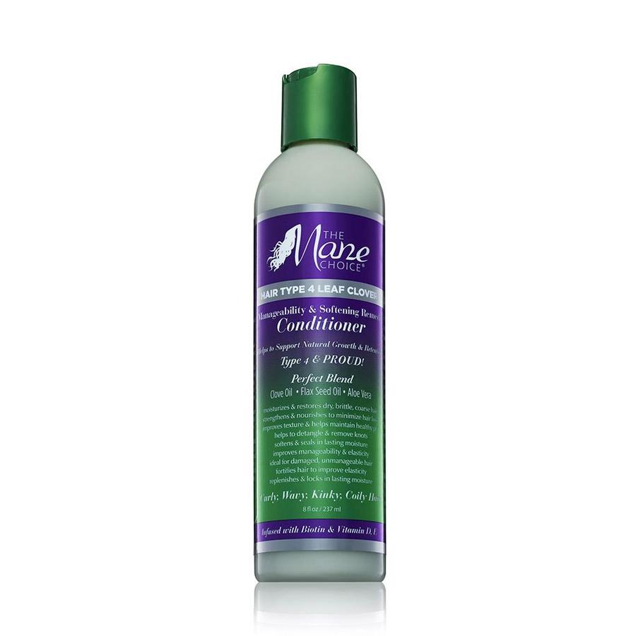 THE MANE CHOICE:  Hair Type 4 Leaf Clover Manageability & Softening Remedy Conditioner(8oz) - Beauty Braids & Beyond