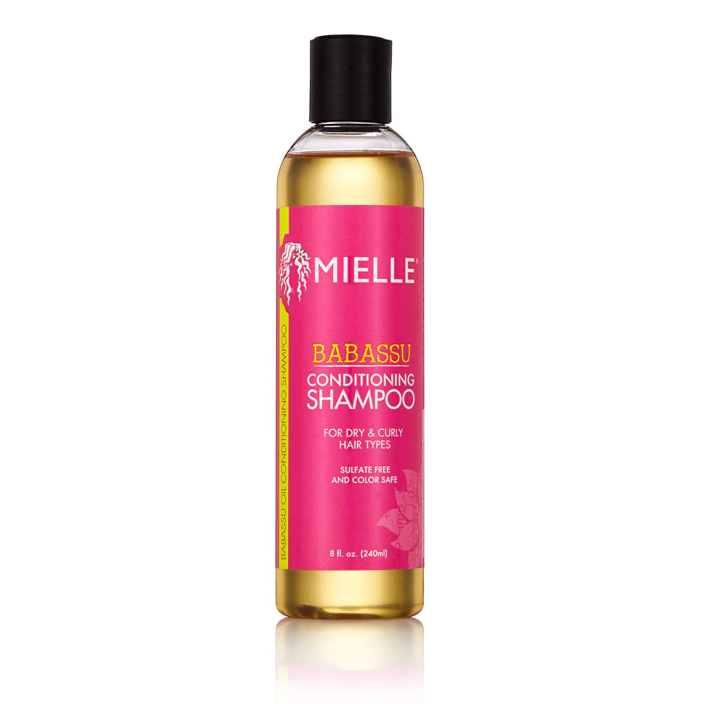 MIELLE ORGANICS - Babassu Conditioning Sulfate Free Shampoo (8oz) Beauty Braids and Beyond Beauty Supply