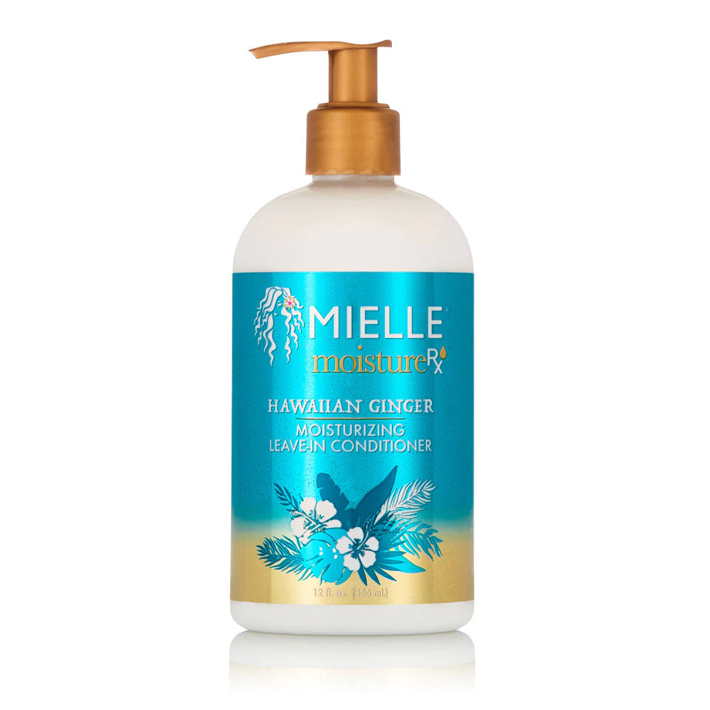 MIELLE ORGANICS - Moisture RX Hawaiian Ginger Moisturizing Leave-In Conditioner (12oz) Beauty Braids and Beyond Beauty Supply