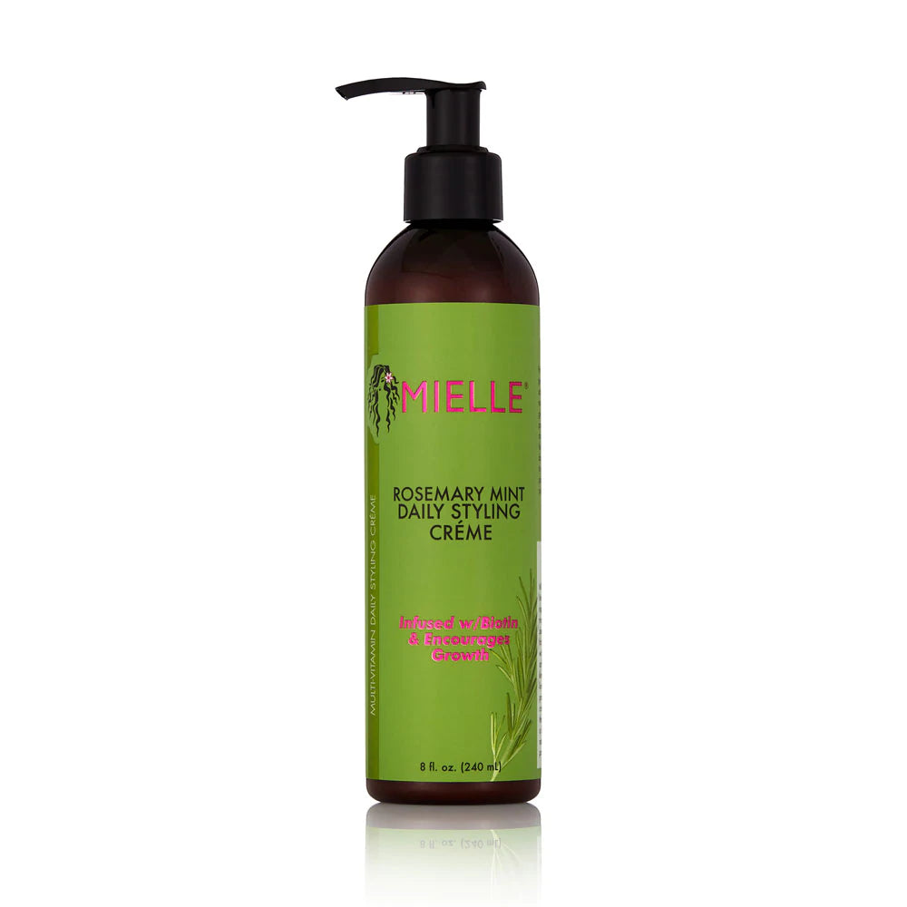 MIELLE ORGANICS - Rosemary Mint Multivitamin Daily Styling Creme (8oz) Beauty Braids and Beyond Beauty Supply