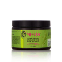 MIELLE ORGANICS - Rosemary Mint Strengthening Hair Masque (12oz) Beauty Braids & Beyond Beauty Supply