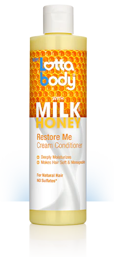 LOTTABODY- Milk & Honey Restore Me Cream Conditioner (10.1oz)