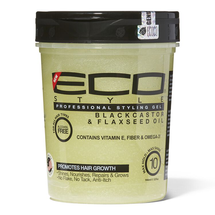 ECO Styling Gel - Black Castor & Flaxseed Oil
