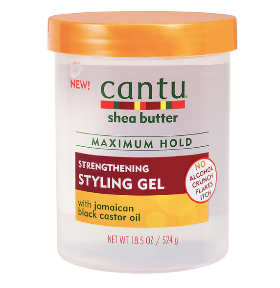 CANTU - Jamaican Black Castor Oil Styling Gel(18.75oz) Beauty Braids and Beyond Beauty Supply