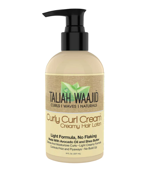 TALIAH WAAJID -  Curly Curl Cream Hair Lotion (8oz) Beauty Braids & Beyond Beauty Supply