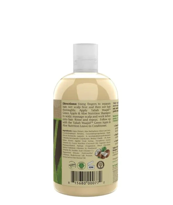 TALIAH WAAJID - Green Apple And Aloe Nutrition Shampoo 12oz BEAUTY BRAIDS AND BEYOND