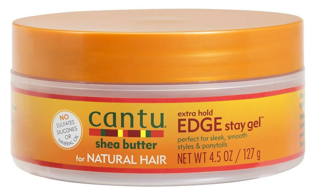 CANTU- Natural Hair Edge Gel [Extra Hold] (4.5oz) BEAUTY BRAIDS & BEYOND