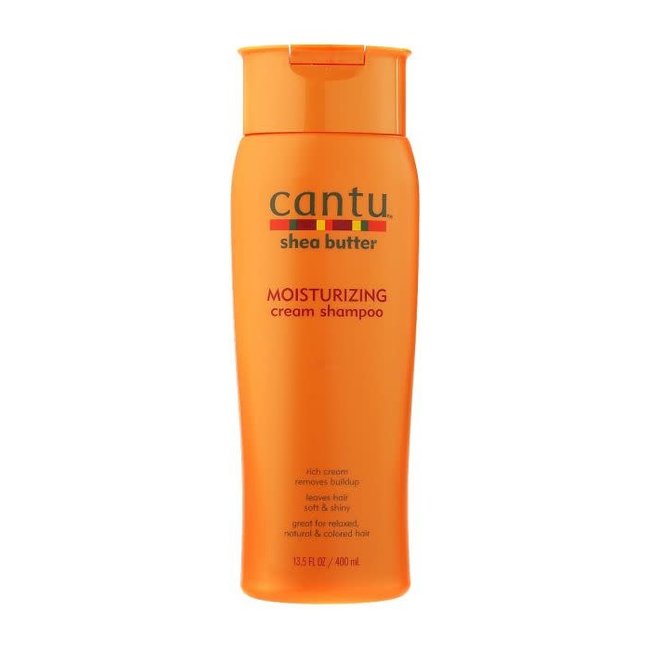 CANTU - Moisturizing Cream Shampoo (13.5oz) Beauty Braids and Beyond Beauty Supply