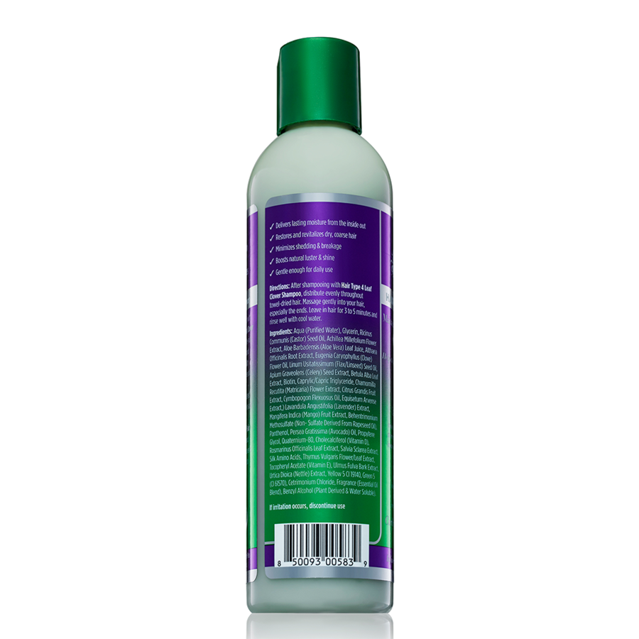 THE MANE CHOICE:  Hair Type 4 Leaf Clover Manageability & Softening Remedy Conditioner(8oz) - Beauty Braids & Beyond
