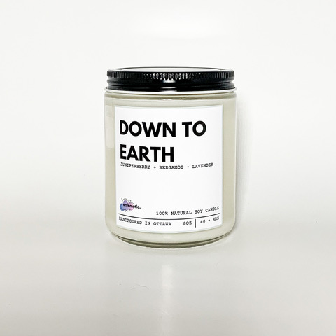 Enfematic - Candle - Down to Earth (8oz) Beauty Braids & Beyond