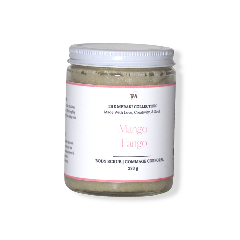 THE MERAKI COLLECTION - Body Scrub - Mango Tango Beauty Braids and Beyond