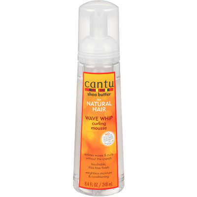 CANTU - SHEA BUTTER - WAVE WHIP CURLING MOUSSE (8.4 OZ)