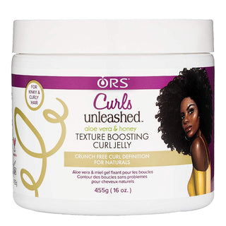ORS - Curls Unleashed - Curl Boosting Jelly (16oz) Beauty Braids & Beyond