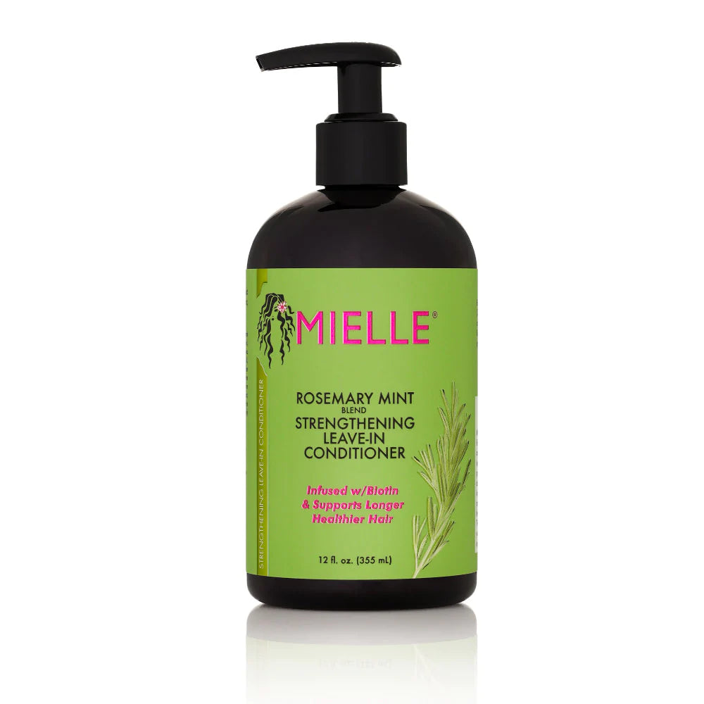 MIELLE ORGANICS - Rosemary Mint Strengthening Leave-In Conditioner (12oz)