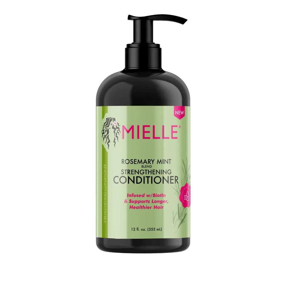 Mielle Organics - Rosemary Mint Strengthening Conditioner (12oz) Beauty Braids & Beyond