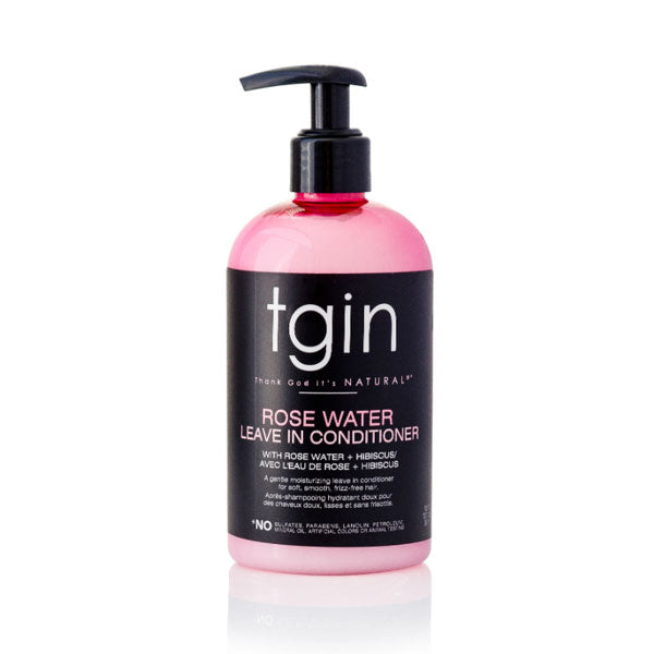 TGIN - Rose Water Smoothing Leave in Conditioner (13oz) Beauty Braids and Beyond Beauty Supply Canada